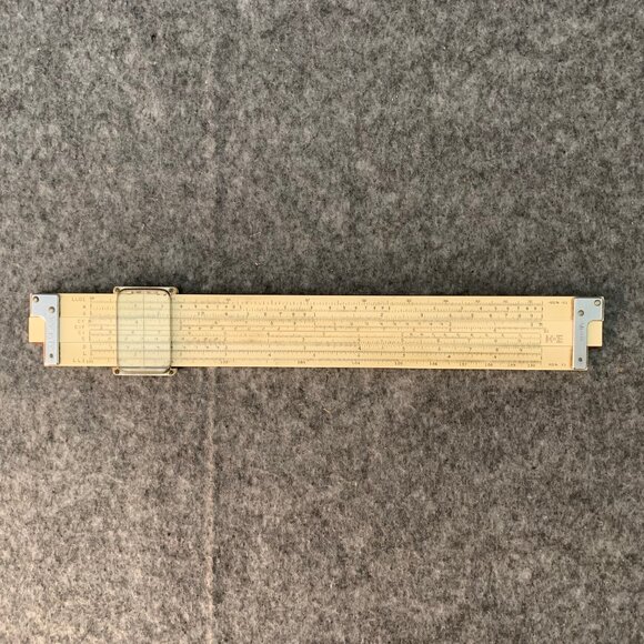 Vintage KEUFFEL & ESSER CO. LOG LOG DUPLEX DECITRIG SLIDE RULE, MODEL N4081-3 - Picture 5 of 13